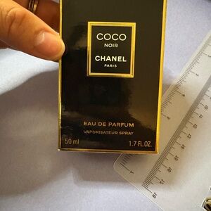 CHANEL Coco Noir Box in Black and Gold Accent